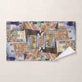 並外れた芸術的ワークロード バスタオルセット (ハンドタオル)