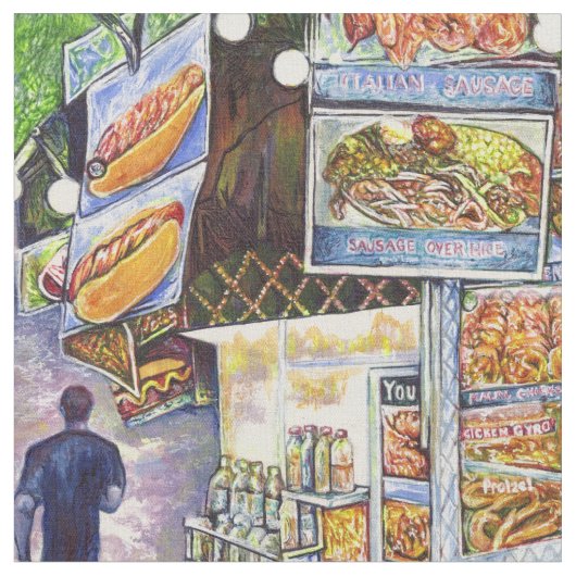 並外れた芸術的ワークロード ファブリック (クローズアップ)