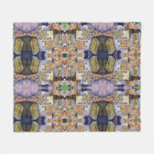 並外れた芸術的ワークロード フリースブランケット (正面(横))