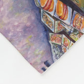 並外れた芸術的ワークロード フリースブランケット (角)