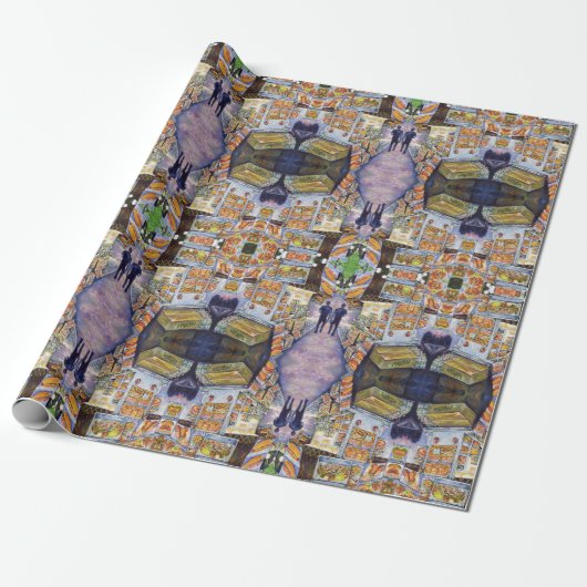 並外れた芸術的ワークロード ラッピングペーパー (アンロールド)