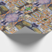 並外れた芸術的ワークロード ラッピングペーパー (角)