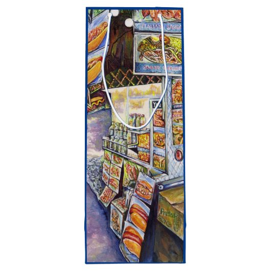 並外れた芸術的ワークロード ワインギフトバッグ (裏面)