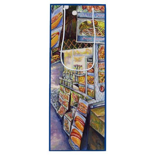 並外れた芸術的ワークロード ワインギフトバッグ (正面)