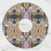 並外れた芸術的ワークロード ワイングラスタグ (裏面)