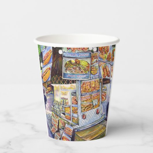 並外れた芸術的ワークロード 紙コップ (裏面)