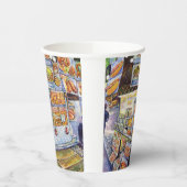 並外れた芸術的ワークロード 紙コップ (左)