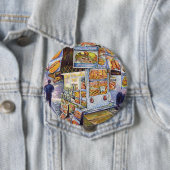 並外れた芸術的ワークロード 缶バッジ (インサイチュ)