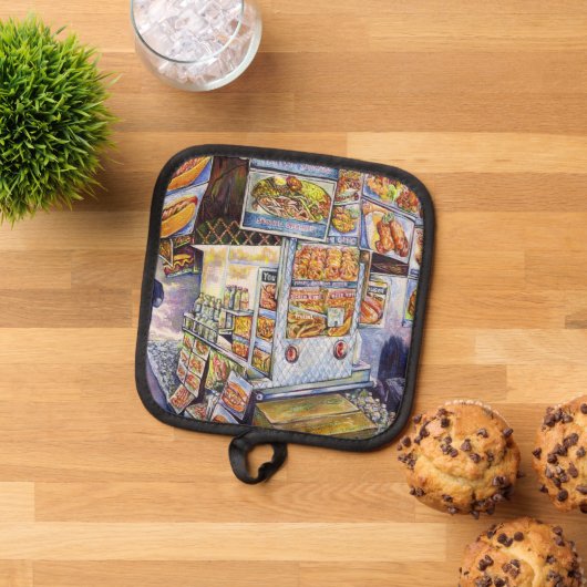 並外れた芸術的ワークロード 鍋敷き (トップダウン)