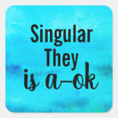 並外れた連中は大成功だ スクエアシール (正面)