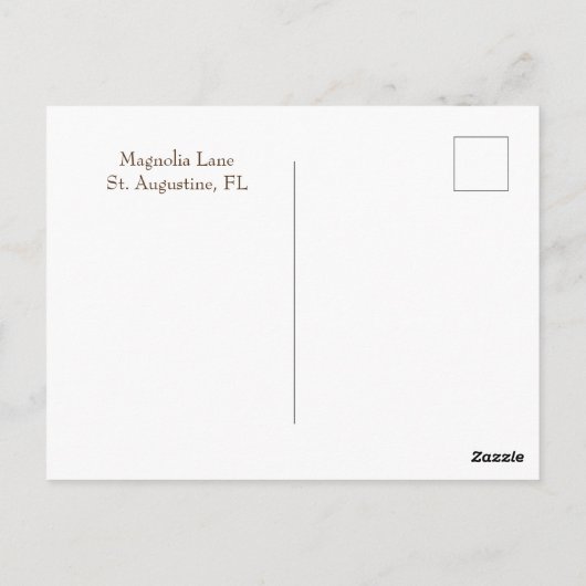 並木 ポストカード (裏面)