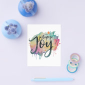 並置された喜び チラシ (シングル)