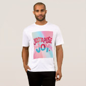 並置された喜び Tシャツ (正面フル)