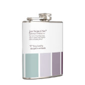 並置ビニール包まれたフラスコ フラスク (右)