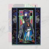 並置レインボーフェアリーカーニバルはがき ポストカード (正面/裏面)