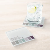 並置 ガラスコースター (アングル)