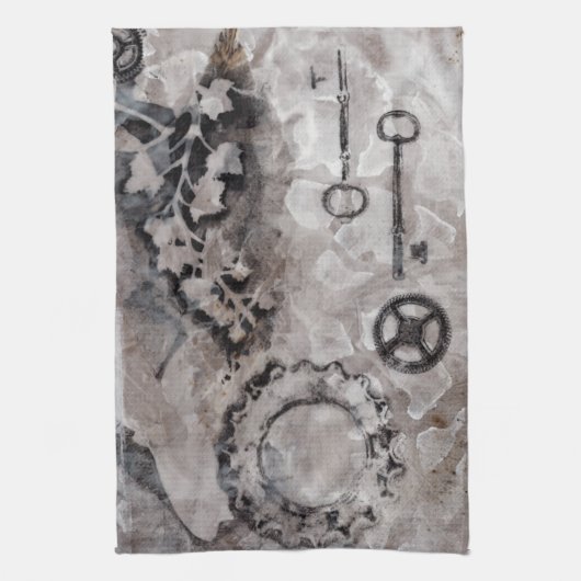 並置II キッチンタオル (縦)