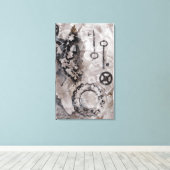 並置II キャンバスプリント (インサイチュ (ウッドフロア))