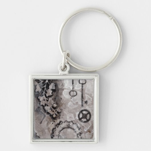 並置II キーホルダー (正面)