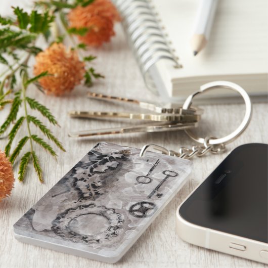 並置II キーホルダー (正面右)