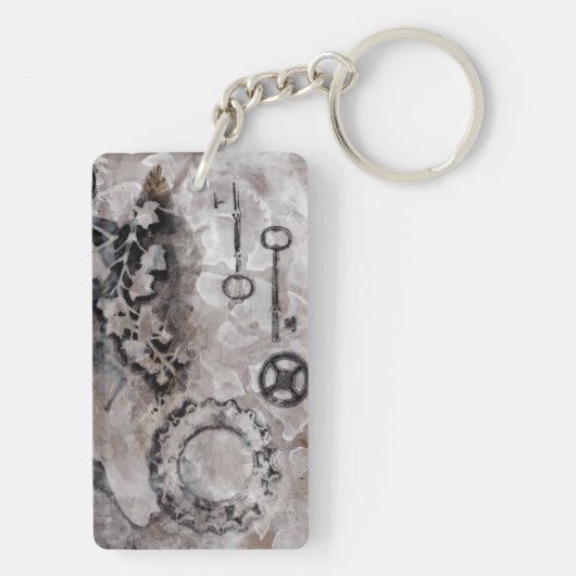 並置II キーホルダー (裏面)