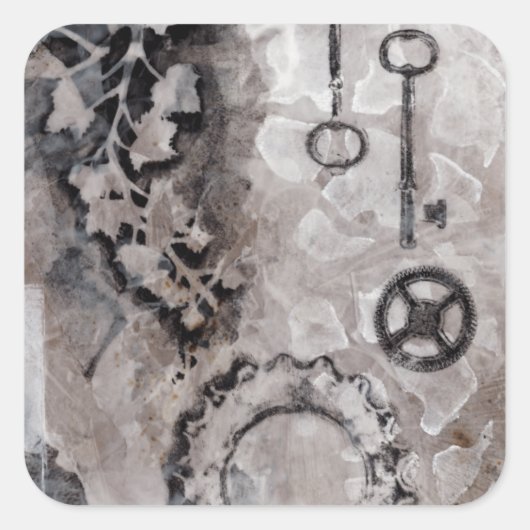 並置II スクエアシール (正面)