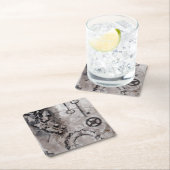 並置II スクエアペーパーコースター (インサイチュ)