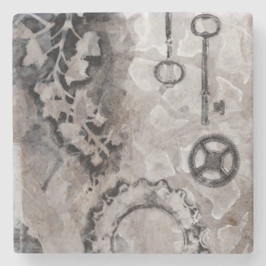 並置II ストーンコースター (正面)