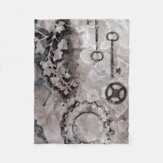 並置II フリースブランケット (正面)