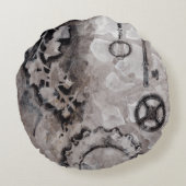 並置II ラウンドクッション (裏面)