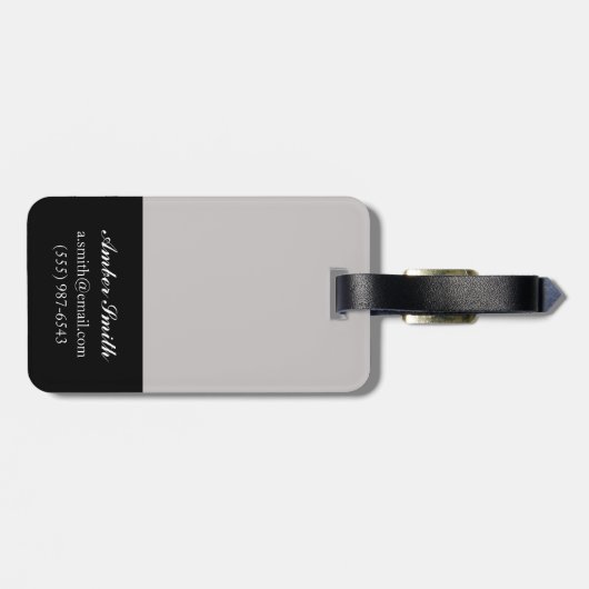 並置II ラゲッジタグ (裏面横)