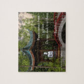 中からの平和、仏の引用文 ジグソーパズル (縦)