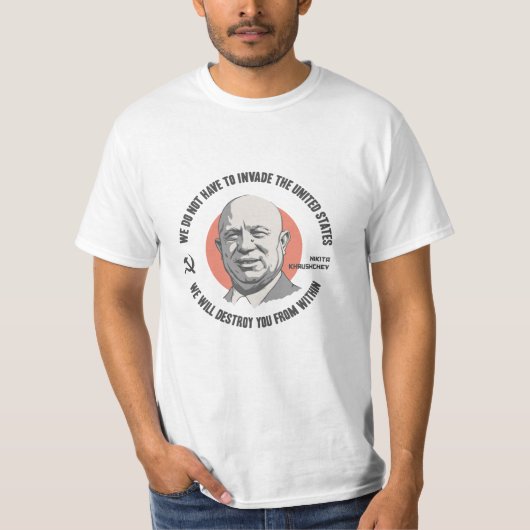 中からのKhrushchev Tシャツ (正面)