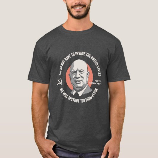 中からのKhrushchev Tシャツ (正面)