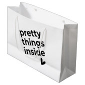 中かわいらしい事、モダン ラージペーパーバッグ (正面アングル)