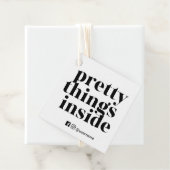 中かわいらし部、スモールビジネスラベル白 フェイバータグ (インサイチュ)