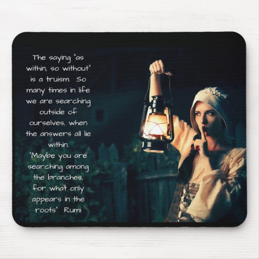 中そう外にとして マウスパッド (正面)