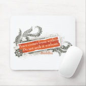 中そして外の仏 マウスパッド (マウス)