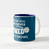 中にはディンクを一度もしたことがない人がいて、それは明らかだ ツートーンマグカップ (正面右)