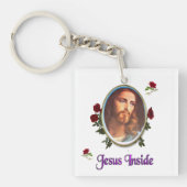 中にイエス キーホルダー (正面)