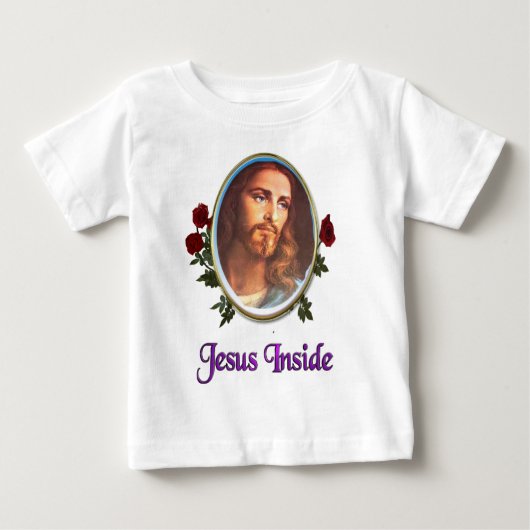 中にイエス ベビーTシャツ (正面)