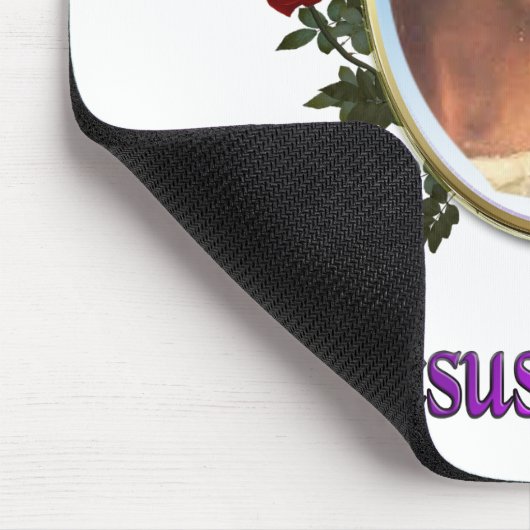 中にイエス マウスパッド (コーナー)