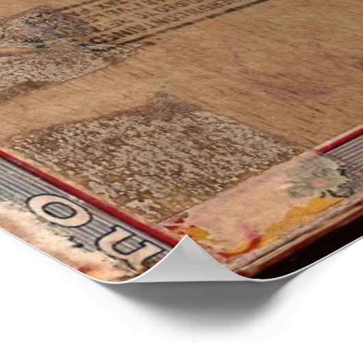 中にシガーボックス ポスター (角)