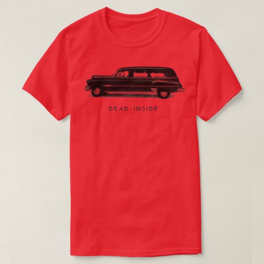 中にデッドイン Tシャツ (デザイン正面)