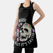 中に死んだがイースタースカルのコーヒー卵 エプロン (インサイチュ)