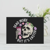 中に死んだがイースタースカルのコーヒー卵 招待状 (スタンド正面)