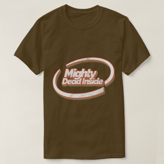 中に死んだ Tシャツ (デザイン正面)