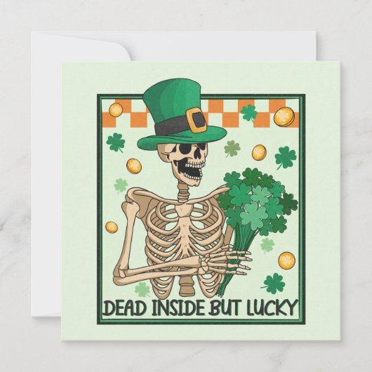 中に死んでいるが幸運なSt patricks (正面)