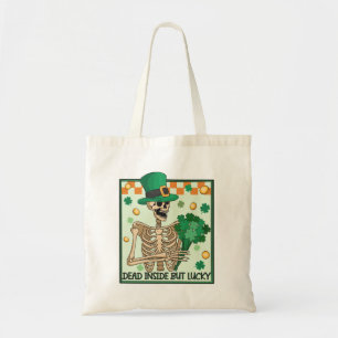 中に死んでいるが幸運なSt patricks トートバッグ