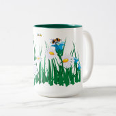 中に色が入ったマグ ツートーンマグカップ (正面右)